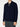 Shawl Collar Distressed Cardigan Virgin Wool Navy | D